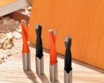 Tungsten Carbide Inserted Tip Wood Dowel Bit 13mmDrilling Holes In Metal