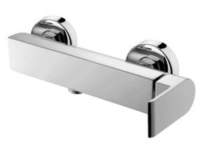 China Chrome Brass Single Handle Shower Mixer Faucet Wall Mounted factory