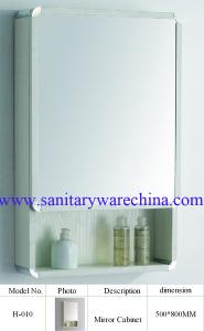 China Aluminum Mirror Cabinet /Home Decoration Furniture H-010 500X800 factory