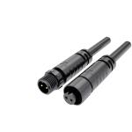 Nylon Coated M8 Waterproof Male Female Connector Smart Agricultural Machine