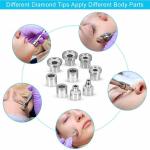 Home Diamond Portable Microdermabrasion Machine / Jet Peel Facial Machine
