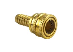 China 0.75'' Straight Through Coupler , Brass Straight Coupling factory