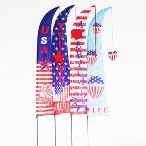 China Patriotic National Promotional Garden Flag United State factory