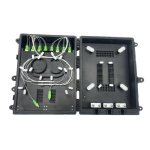 China 24 12 Cores SC APC Outdoor Waterproof Optic Fiber Distribution Box for Wall Mounting factory