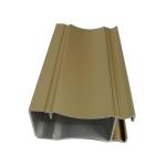 Shower Room / Kitchen Sand Golden 6m Brushed Aluminium Profiles
