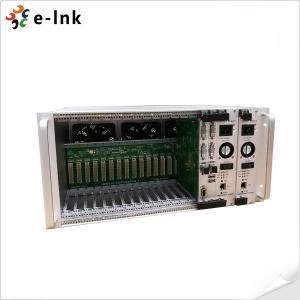 China 5U Rack Mount 4K DVI KVM Fiber Optic Extender Real Time Transmission factory