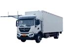 18 Ton Lorry Box Trucks Cargo Truck With 10120kg Payload And Van Cargo Tank Type