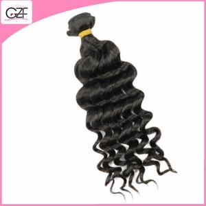 China Natural Color Brazilian Virgin Deep Wave Hair Wholesale Price Cheap Unprocessed Hair factory