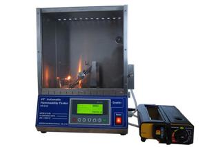 China Textile Fabric Combustion 45 Degree Flammability Test factory
