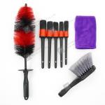 8 Pcs Car Wheel Wash Brush For Tire PP Nylon Customized