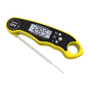 China OEM ODM Kitchen Digital Meat Cooking Thermometer With Folding Probe factory