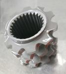 SUS440C Double Screw Extruder Components Screw Segments for Petrochemical