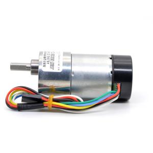 China High Speed Encoder Motor JGB37-3530GB 24V 37RPM 1:270 Permanent Magnet Brushed High-Speed Motor factory