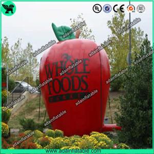 China Advertising Inflatable Fruits Replica Giant Inflatable Apple Model factory