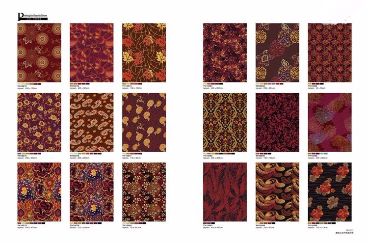 Turkey style printed commercial nylon floor carpet,restaurant carpet