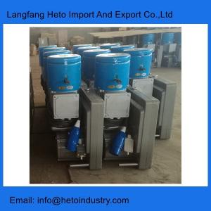 China Electric hoist cradle 6 meters temporary suspended platform for building maintenance factory
