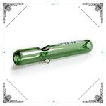 4 Inches Mini Steamroller Smoking Glass Tube Round Tubes Clear Blue Green Amber