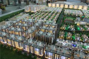 China Table display 3D Printed Building Models Villa Scale Type Renderings Color factory