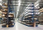 PVC Pipe Storage Steel Cantilever Sheet Metal Rack , Cantilever Arm Rack For
