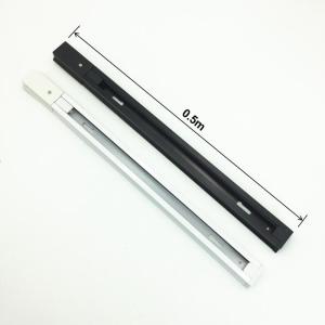 China Thick Aluminum Track Rail LED Light Accessories Good Thermal Performance factory
