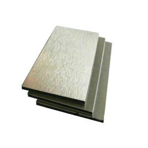 China High Gloss Surface Coating ACM Brush Design Aluminum Composite Panel Sheet for Outdoor factory