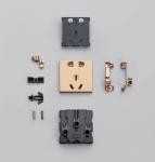10A 110V 250V 220V Wall Light Switch Panel , 2 Way Push Button Rocker Switch