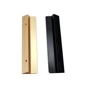 China OEM 15cm Golden Aluminium Door Pull Kitchen Handles For Drawer factory