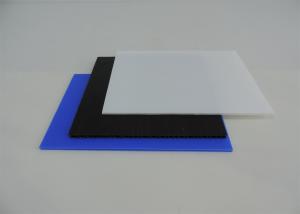 China Corona Treatment Corrugated Plastic Sheets 4x8 Black White Blue factory