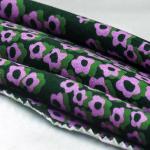 170gsm Organic Cotton Stretch Knitted Fabric Floral Dot Printed For Garments