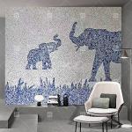 Mosaic Tile Picture Art Mural Restaurant Living Room Interior Wall Decoration