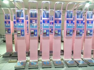 China Electronic Body Mass Index Machine , Voice Human Weight Machine 500kg Load Cell factory