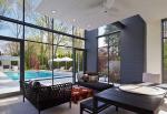 Construction 6063 T5 Anodizing Aluminium Door Frame Profile