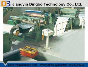 China 12mm 10 Strips Coil Slitting Machine With PLC Control Box factory