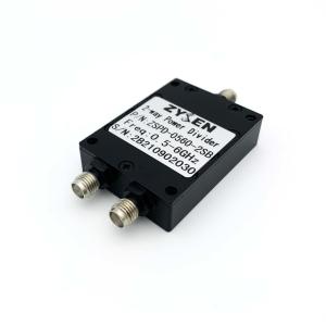 China 2 Way Microwave Power Divider 0.5GHz- 6GHz 30W factory