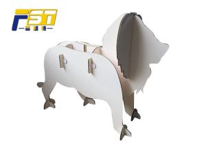 China Custom Animal Structure Strong Paper Cardboard Box Furniture With Waterproof Quality factory