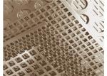 ASTM Round Hole Deacorative metal 316 304 201 perforated stainless steel sheet