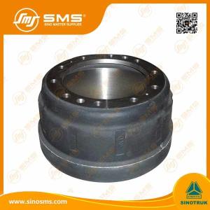 China AZ9112440001 Brake Drum Sinotruk Howo Truck Chassis Spare Parts factory