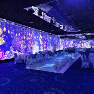 China Holographic Display Immersive Projector Interact Creative Restaurant Experience factory