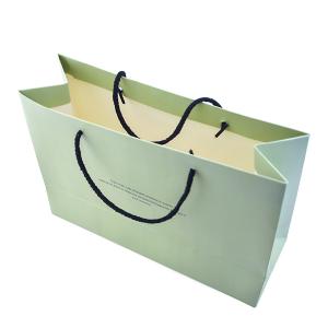 China CMYK Recycled Printed Paper Shopping Bag For Toothpaste on sale