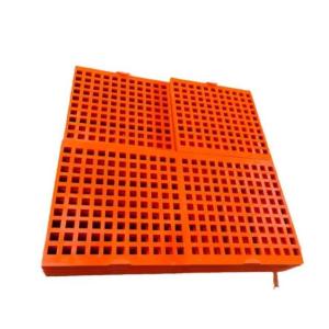 China 40mm Polyurethane Screen Mat for Mining with 1.5mm Wire Diameter factory