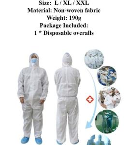 China Splash Proof Isolation Safety Clothing Reusable Safe And Hygienic factory