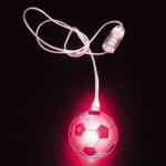 PS Customize logo printing Flashing Necklace, Flashing Led Necklaces