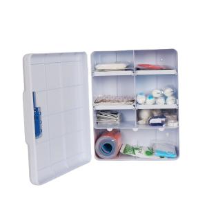 China Empty Medical First Aid Box Of ABS Large Wall Mounted Storage Case factory