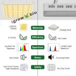 UL AC277V Dimmable Led Grow Light For Indoor Grow