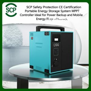 China SCP Safety Protection CE Certification Portable Energy Storage System MPPT Controller Type Ideal for Power Backup and Mobile Energy Solutions on sale