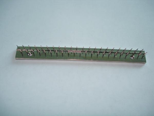 Nickel Plated Steel Stenter Pin Bar Solid Long Life For Victex Textile Machine