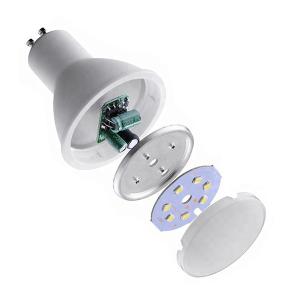 China 3000K-6500K GU5 3 GU10 LED Light Bulb 630 Lumen IC Constant Current factory
