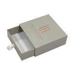 Recyclable Small Sliding Jewelry Box Varnishing Sliding Drawer Gift Boxes