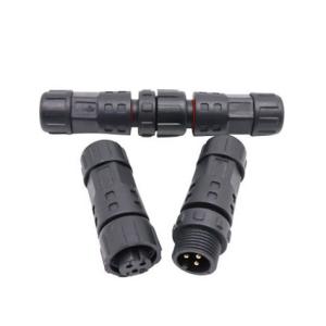 China M12 3 Pin waterproof Circular Connector Cable Female Straight Molded for LVDS Display OEM/ODM factory