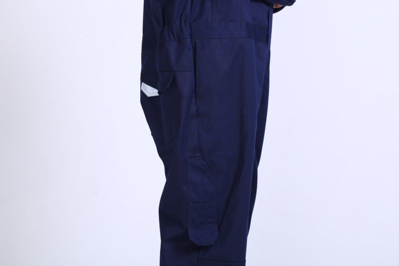 2 Side Pockets 280gsm Anti Static Workwear Fire Retardant Overall For Mining